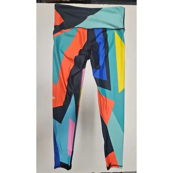 Playground Leggings FAST LANE COLORBLOCK PRINT LEGGING, Sz S Retail $118 - Picture 5 of 7